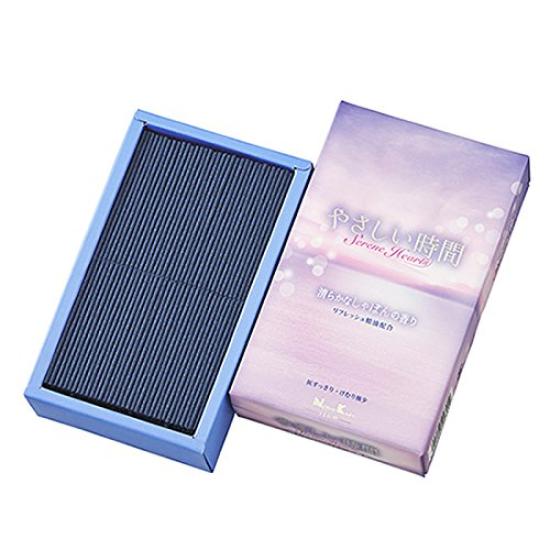 Nippon Kodo Gentle Time Selene Hearts Soap Scent 24801 Blue Incense Stick Low Smoke 20 Minutes 24801 0.18kg синій
Nippon Kodo Gentle Time Selene Hearts Soap Scent 24801 Blue Incense Stick Low Smoke 20 Minutes 24801 0.18kg синій