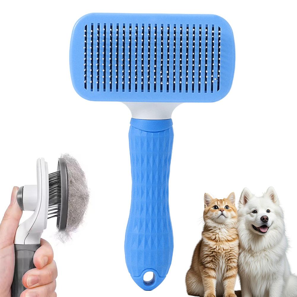 Pet Dog Hair Brush Cat Comb Pet Hair Remover Brush For Dogs Cats Puppy Kitten Grooming Tools Dogs Accessories Pet Supplies синій
Pet Dog Hair Brush Cat Comb Pet Hair Remover Brush For Dogs Cats Puppy Kitten Grooming Tools Dogs Accessories Pet Supplies синій