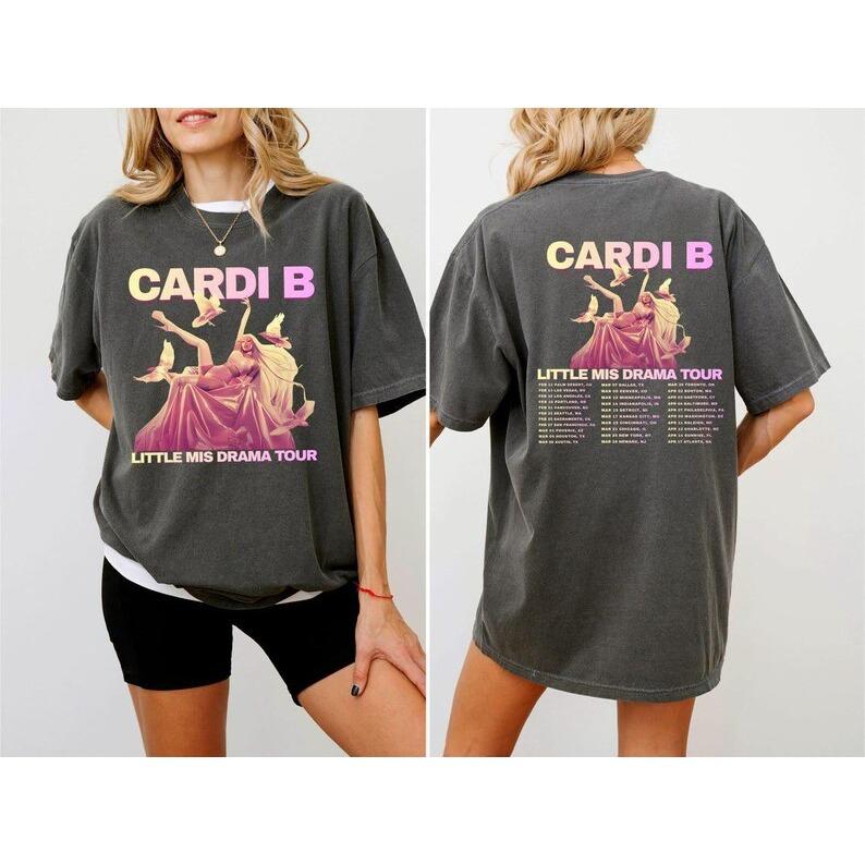 2026 Summer Fashion Trendy Tee Cardi B Shirt, Little Miss Drama Tour 2026 Shirt, Vintage Rap Concert Tee 2026, Pop Diva Graphic T-shirt, Gift for Fan XXXL
2026 Summer Fashion Trendy Tee Cardi B Shirt, Little Miss Drama Tour 2026 Shirt, Vintage Rap Concert Tee 2026, Pop Diva Graphic T-shirt, Gift for Fan XXXL