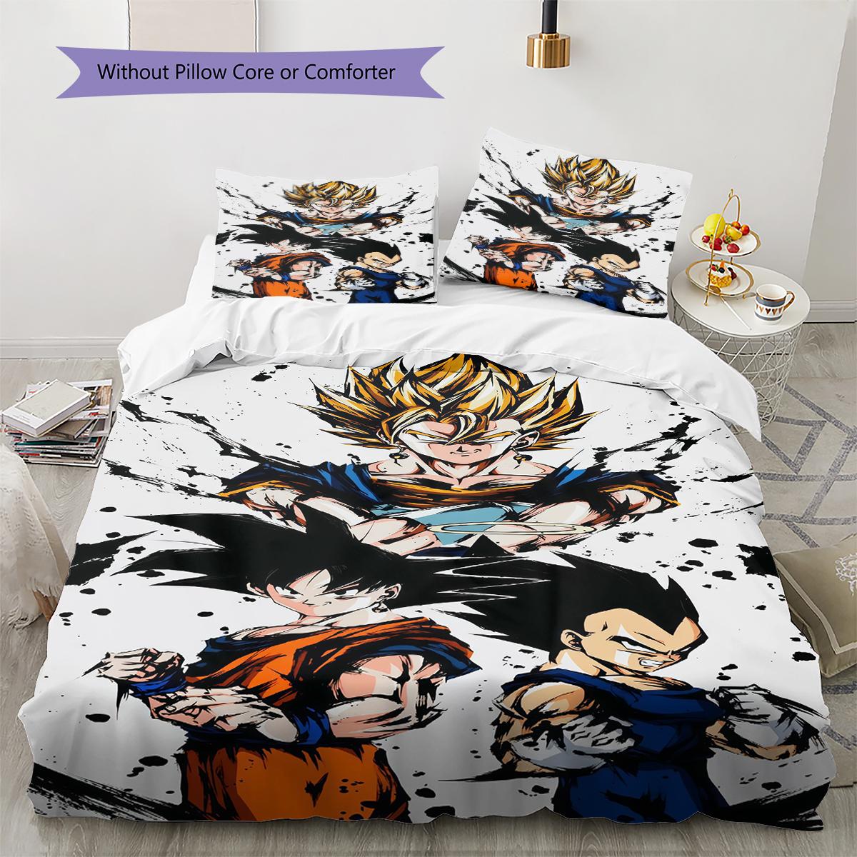 Постільна білизна з візерунком DRAGON BALL, Комплект ковдри, Підковдра, Наволочка, Домашній подарунок на день народження (1 * підковдра + 2 * наволочка, без наповнювача) 140x200cm
Постільна білизна з візерунком DRAGON BALL, Комплект ковдри, Підковдра, Наволочка, Домашній подарунок на день народження (1 * підковдра + 2 * наволочка, без наповнювача) 140x200cm
