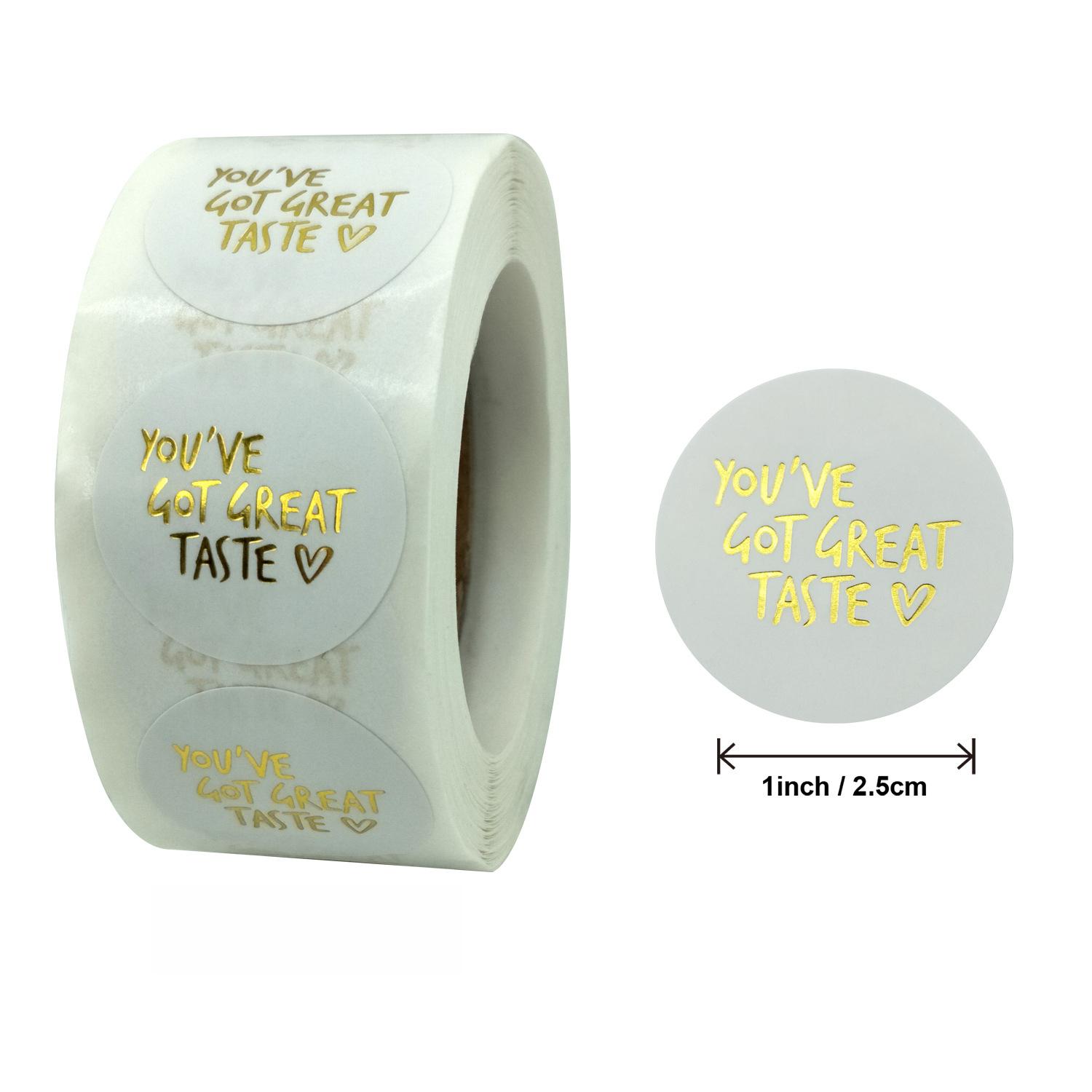 500pcs Pink Black You ve Got Great Taste Stickers Gold Foil Business Thank You Stickers Shipping labels Handmade Gift Sealing белый
500pcs Pink Black You ve Got Great Taste Stickers Gold Foil Business Thank You Stickers Shipping labels Handmade Gift Sealing белый