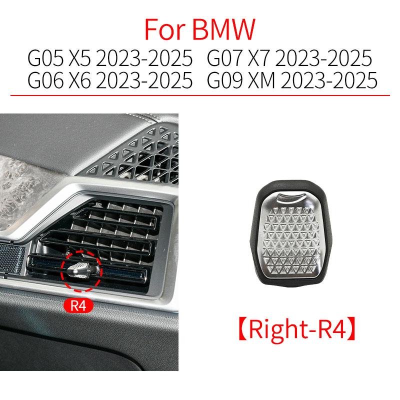 For BMW G05 G06 G07 G09 Car Front Left Right Air Vent Grille Clip Trim Parts A/C Outlet Repair Kits For BMW X5 X6 X7 -2025 Right No.4
For BMW G05 G06 G07 G09 Car Front Left Right Air Vent Grille Clip Trim Parts A/C Outlet Repair Kits For BMW X5 X6 X7 -2025 Right No.4