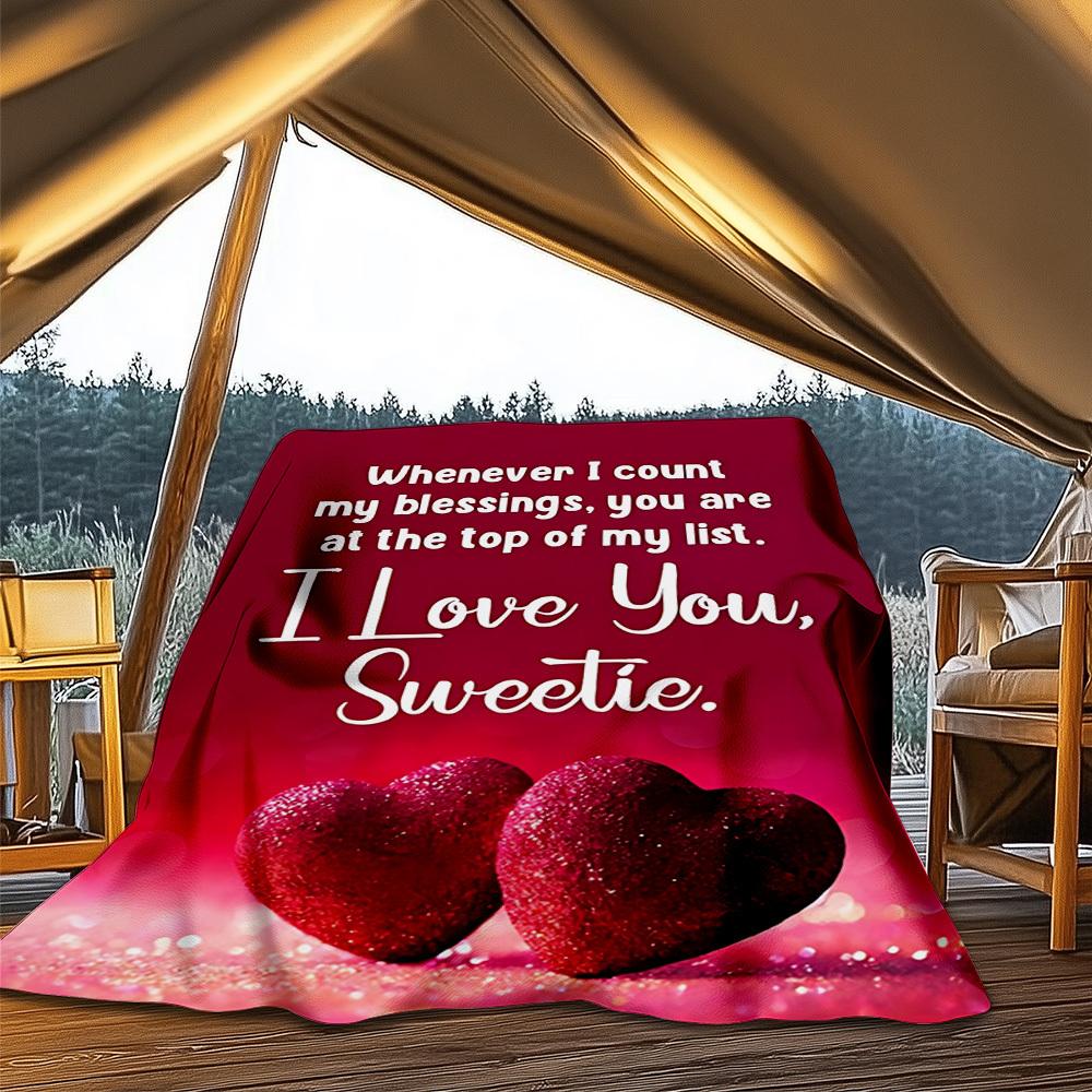 1pc Love Quotes Heart Shape Outdoor Blanket - Lightweight Flannel Throw For Travel, Camping, Gifts For Family Or Friends yy251114264 75x90cm
1pc Love Quotes Heart Shape Outdoor Blanket - Lightweight Flannel Throw For Travel, Camping, Gifts For Family Or Friends yy251114264 75x90cm