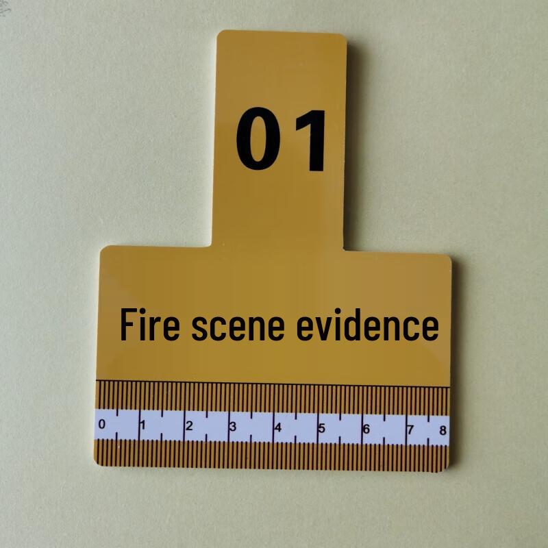 Suhuawei Yellow Matte ABS Fire Scene Evidence Markers
Suhuawei Yellow Matte ABS Fire Scene Evidence Markers