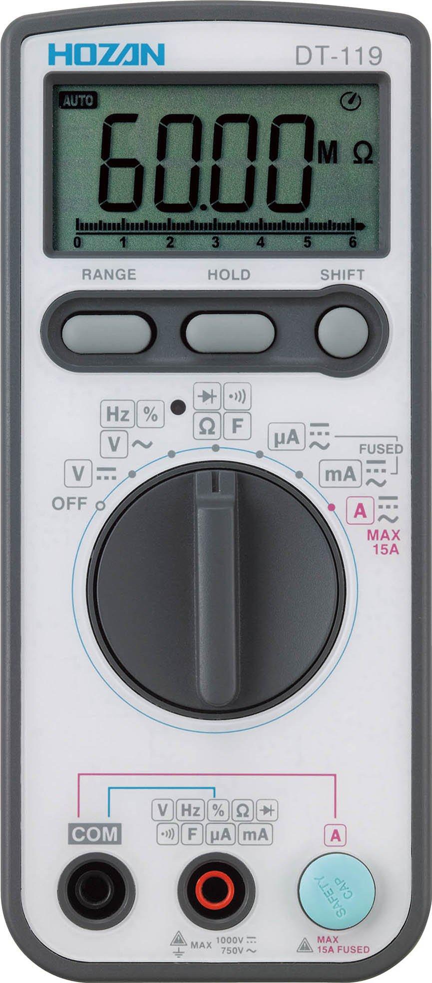 HOZAN Digital Multimeter Stand that can be used against a carrying case included Maximum 6000 counts wall, display DT-119
HOZAN Digital Multimeter Stand that can be used against a carrying case included Maximum 6000 counts wall, display DT-119