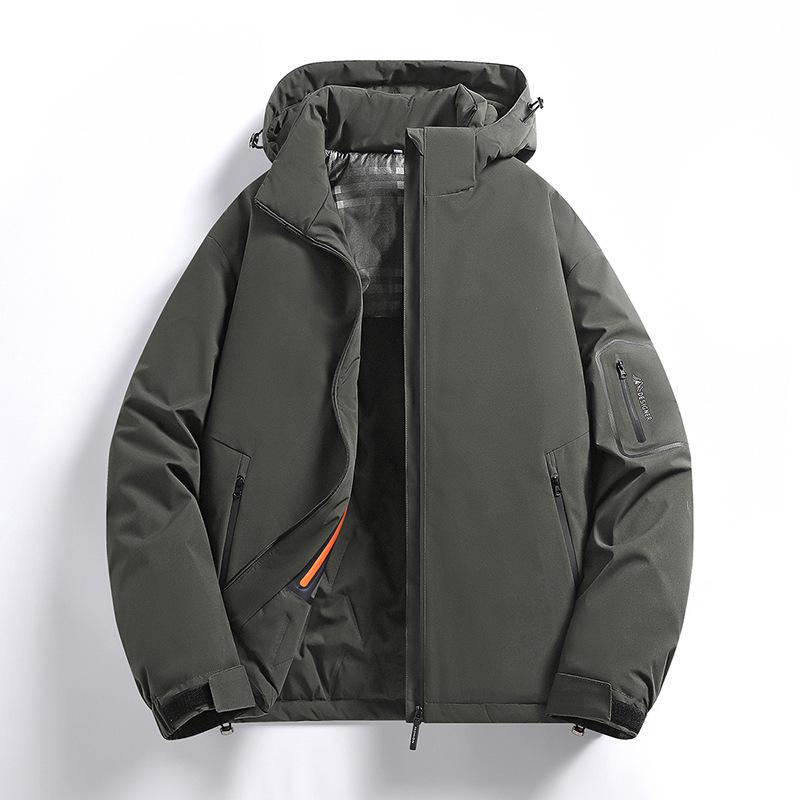 Men s Winter Windproof Mountaineering Jacket - Thickened Cotton Workwear for Warmth in Autumn and Winter L армія зелений колір
Men s Winter Windproof Mountaineering Jacket - Thickened Cotton Workwear for Warmth in Autumn and Winter L армія зелений колір