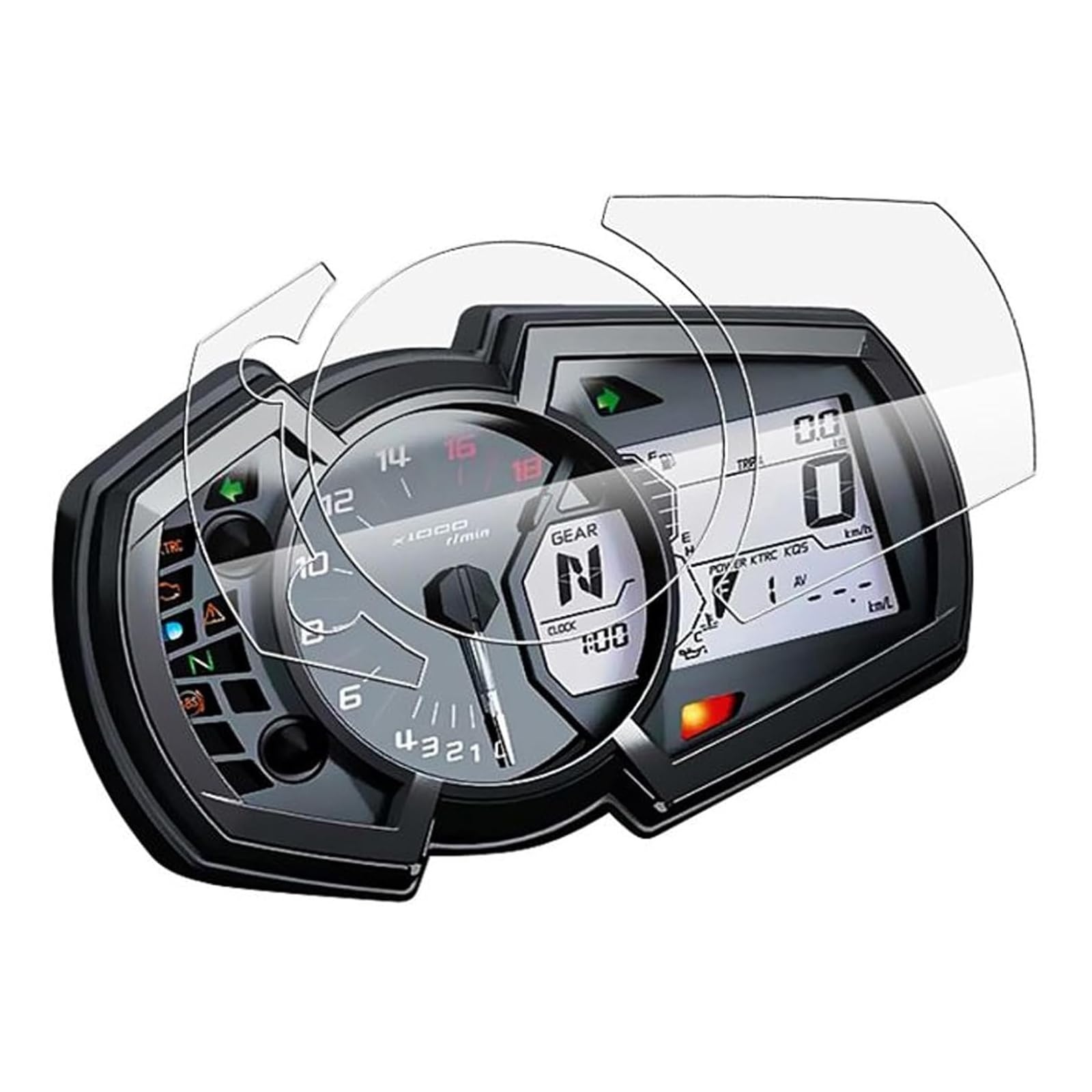 Защитная пленка для приборной панели мотоцикла, Набор из 2 штук, Совместима с Kawasaki Ninja 650 (2017-2019), ZX-6R (2019-2021), и Ninja 250/400 (2018-2024 гг.)
Защитная пленка для приборной панели мотоцикла, Набор из 2 штук, Совместима с Kawasaki Ninja 650 (2017-2019), ZX-6R (2019-2021), и Ninja 250/400 (2018-2024 гг.)