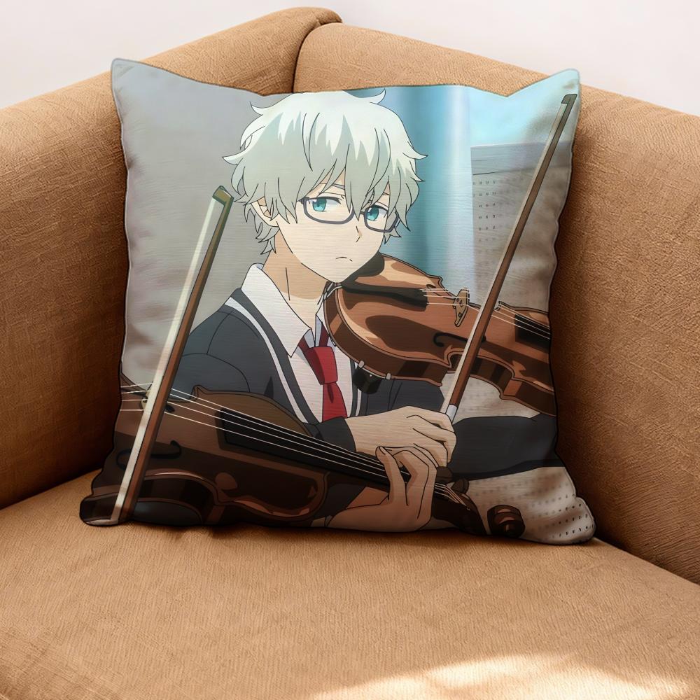 Ao No Orchestra Cushion Cover Premium Comfort Reversible Pillow Cove -Two in One Design for Any Room & Car Interior 30cmx30cm
Ao No Orchestra Cushion Cover Premium Comfort Reversible Pillow Cove -Two in One Design for Any Room & Car Interior 30cmx30cm
