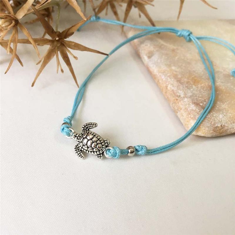 ZRM Fashion Vintage Sea Turtle Anklet Bracelet Dual use 3 Colors Hand Made Anklet Beach Leather Rope Anklet Jewelry 25cm синій
ZRM Fashion Vintage Sea Turtle Anklet Bracelet Dual use 3 Colors Hand Made Anklet Beach Leather Rope Anklet Jewelry 25cm синій