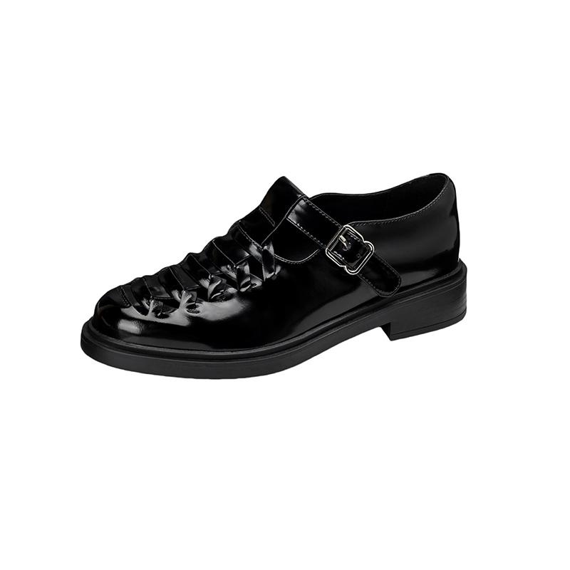 Fashion New Spring/autumn Sheep Leather Woman Shoes Round Toe Women Pumps Shoes for Women Fashion Hollow Out Loafers Low Heel Shoes 34 чорний
Fashion New Spring/autumn Sheep Leather Woman Shoes Round Toe Women Pumps Shoes for Women Fashion Hollow Out Loafers Low Heel Shoes 34 чорний