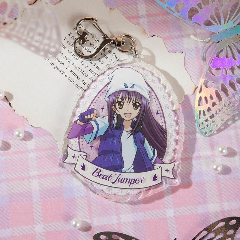 Anime Shugo Chara Hinamori Amu Amulet Heart Spade Clover Cosplay Keychain Kawaii Acrylic Pendant Keyring Bag Accessories Props 7cm
Anime Shugo Chara Hinamori Amu Amulet Heart Spade Clover Cosplay Keychain Kawaii Acrylic Pendant Keyring Bag Accessories Props 7cm