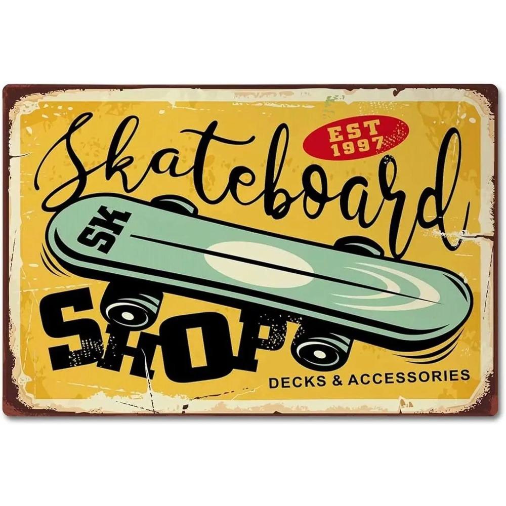 Skateboard Boy Metal Poster Wall Art Decor Bedroom 30x20cm 30
Skateboard Boy Metal Poster Wall Art Decor Bedroom 30x20cm 30