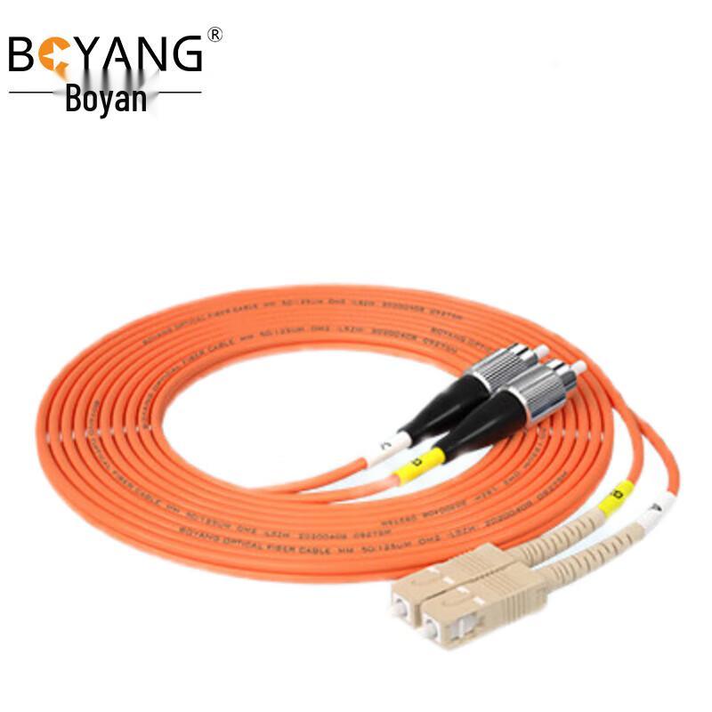 FC-SC OM2 Multimode Duplex Fiber Optic Patch Cable
FC-SC OM2 Multimode Duplex Fiber Optic Patch Cable