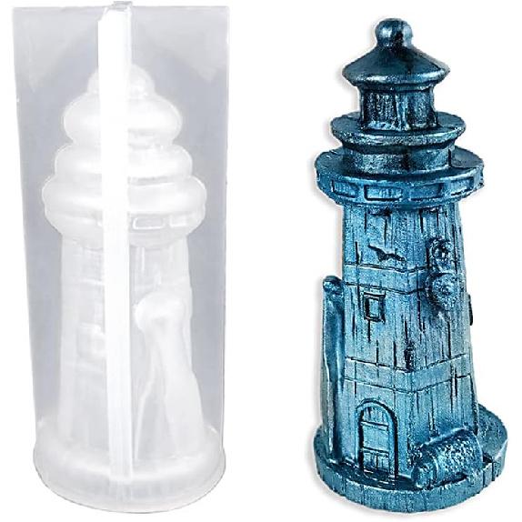 Lighthouse Resin Art Mold - Large Statue Ornament Casting Mold for DIY Reading Room Office Decor B
Lighthouse Resin Art Mold - Large Statue Ornament Casting Mold for DIY Reading Room Office Decor B