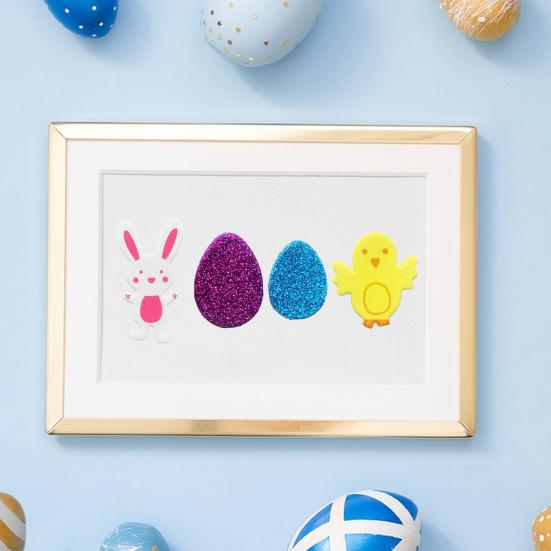 Yousheng 1 Set Easter Sticker Self-Adhesive Cartoon Egg Bunny Pattern Foam Stickers for Spring Home Party Decoration
Yousheng 1 Set Easter Sticker Self-Adhesive Cartoon Egg Bunny Pattern Foam Stickers for Spring Home Party Decoration