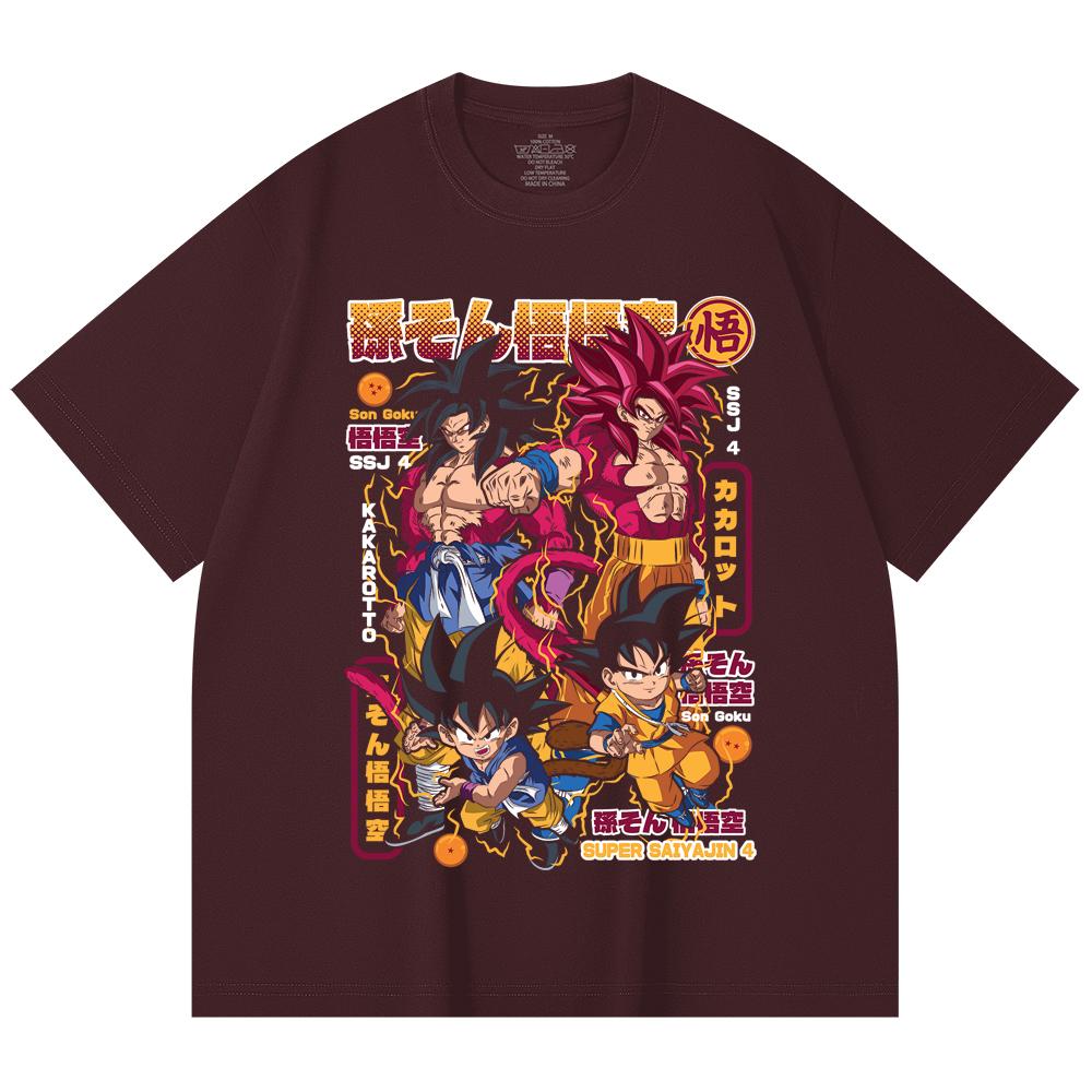 230 Gsm 100% Cotton Dragon Ball V41 Goku SSJ4 Print Unisex Heavy Cotton T Shirt 2XL вина червоного кольору
230 Gsm 100% Cotton Dragon Ball V41 Goku SSJ4 Print Unisex Heavy Cotton T Shirt 2XL вина червоного кольору