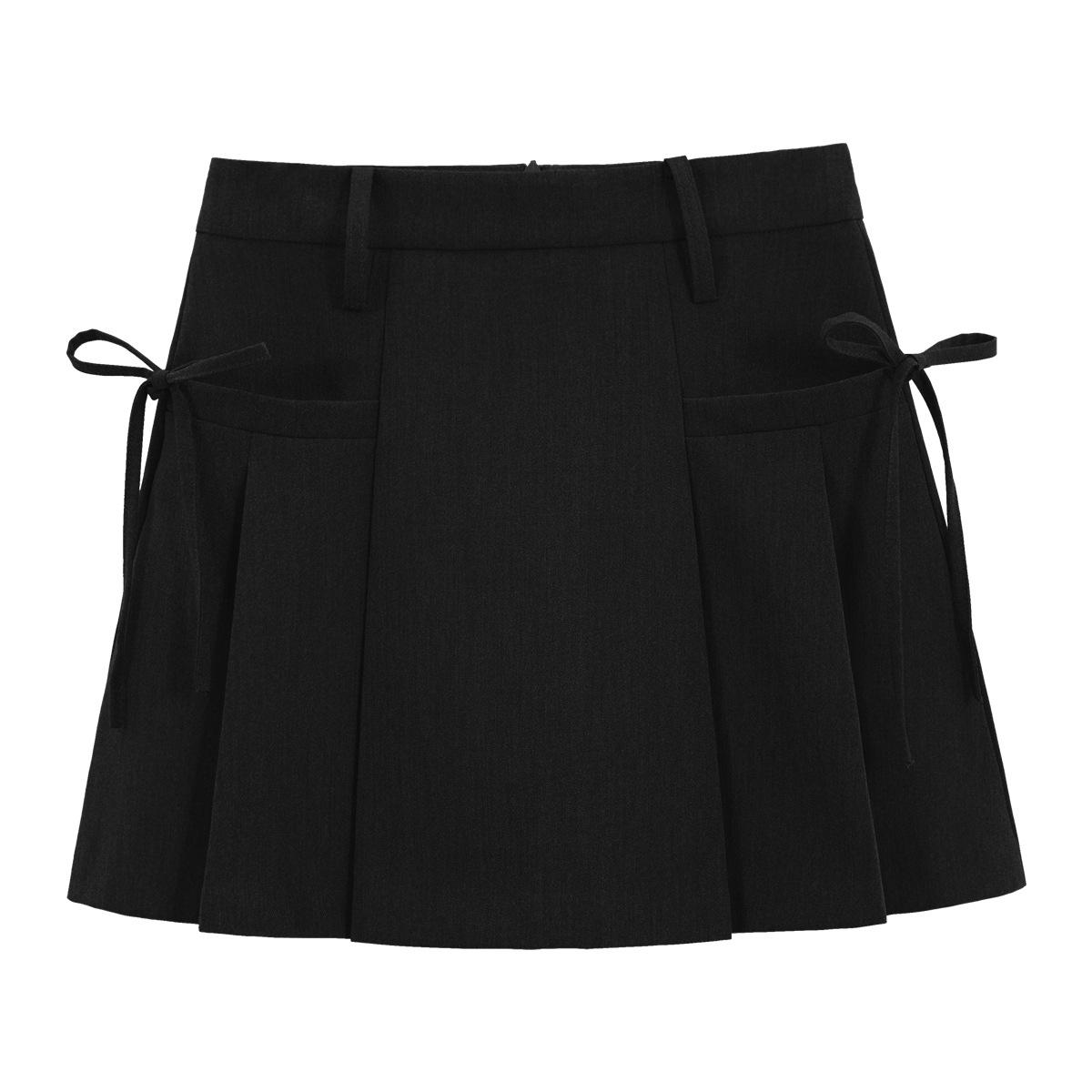 Grey Pleated Skirt for Women Summer Academic-inspired High-waisted Slimming A-line Skirt with Design-driven Tie-bow Detail and Tailored Short Skirt 4XL
Grey Pleated Skirt for Women Summer Academic-inspired High-waisted Slimming A-line Skirt with Design-driven Tie-bow Detail and Tailored Short Skirt 4XL
