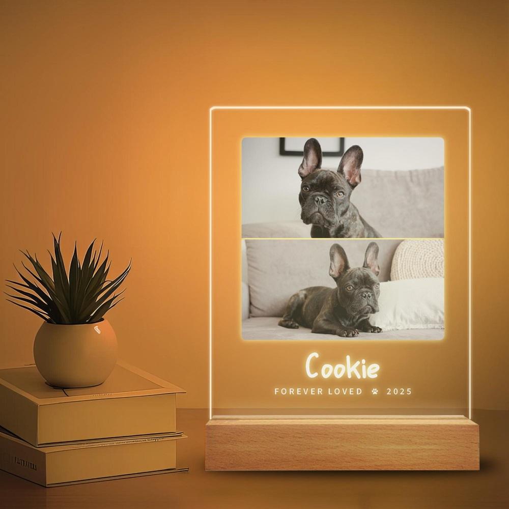 Personalized Name Photo Frame for Dog Memorial Pet Picture Plaque A Touching Memorial Gift for Those Who Lost a Beloved Dog 3 colors base
Personalized Name Photo Frame for Dog Memorial Pet Picture Plaque A Touching Memorial Gift for Those Who Lost a Beloved Dog 3 colors base