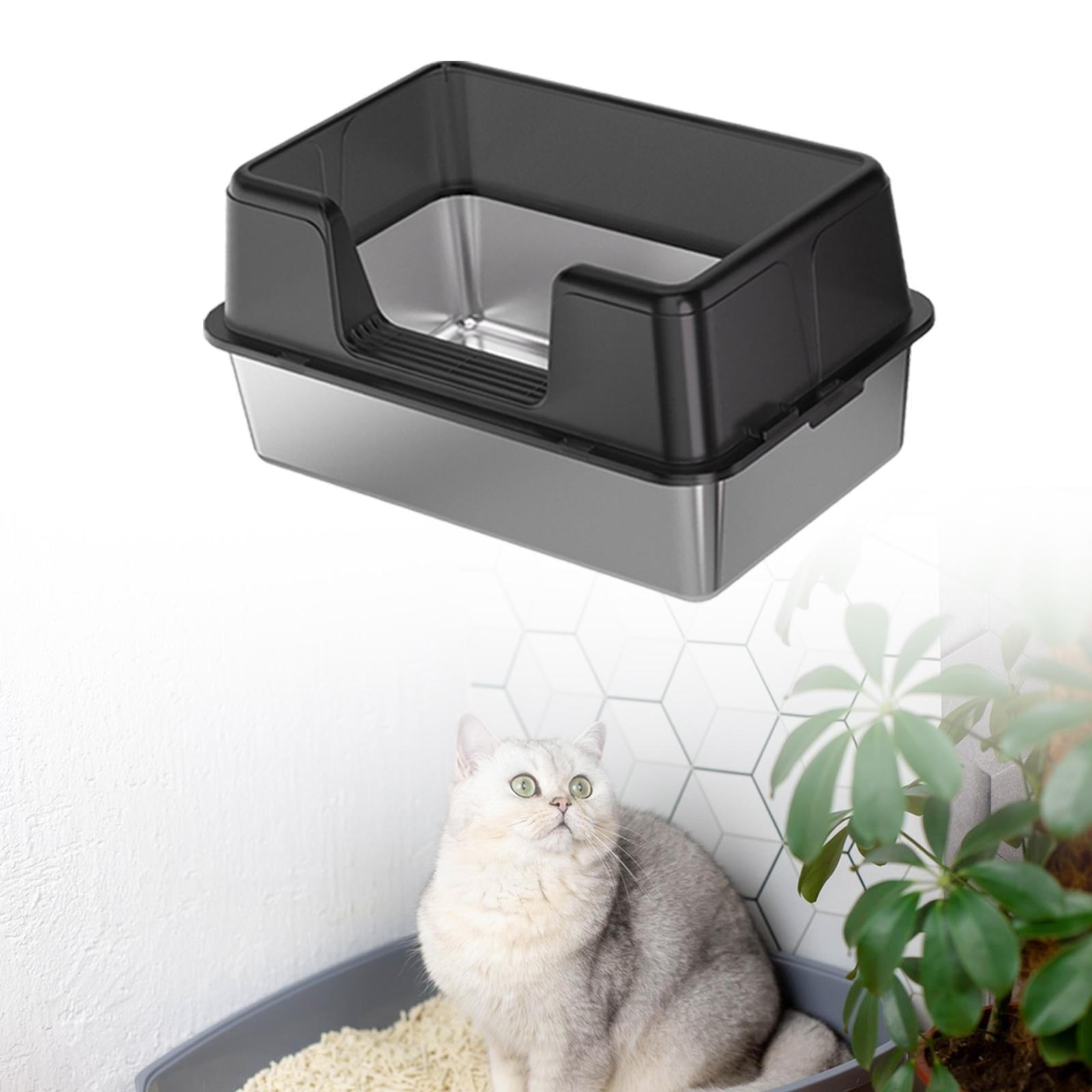 Кошачий туалет, песочница, переносной контейнер с высокими бортами, туалет для домашних животных, полу 50cmx35cmx28cm gray
Кошачий туалет, песочница, переносной контейнер с высокими бортами, туалет для домашних животных, полу 50cmx35cmx28cm gray