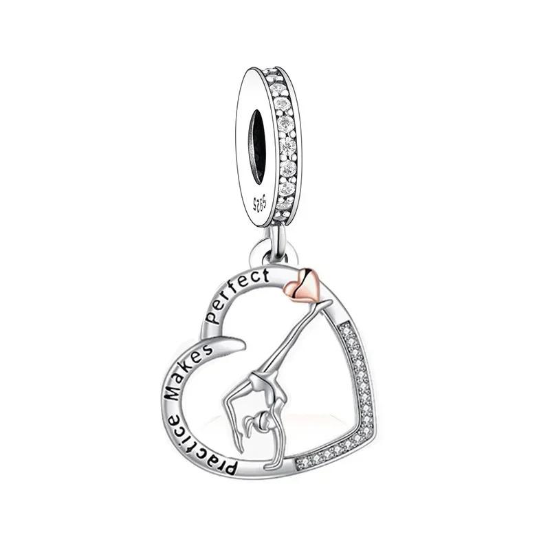 Браслет-ланцюжок з срібла 925 проби Fit Original Pan Charms Для танцю йоги Pole Dance гімнастки Будь сильною сама Виготовлення намистин Берлока
Браслет-ланцюжок з срібла 925 проби Fit Original Pan Charms Для танцю йоги Pole Dance гімнастки Будь сильною сама Виготовлення намистин Берлока