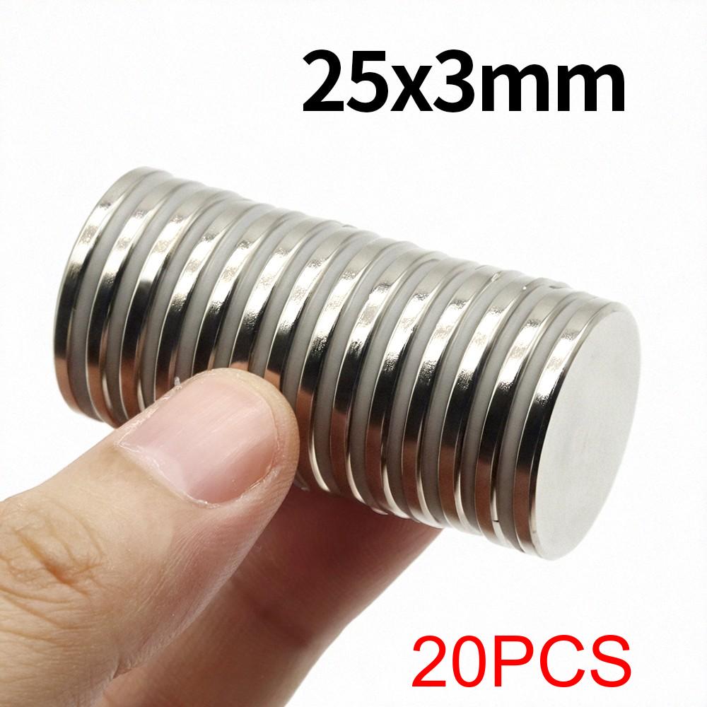 25x3mm Super Strong Neodymium Magnet N35 NdfeB Permanent Magnetic imanes Round Powerful Magnets Refrigerator Magnet
25x3mm Super Strong Neodymium Magnet N35 NdfeB Permanent Magnetic imanes Round Powerful Magnets Refrigerator Magnet