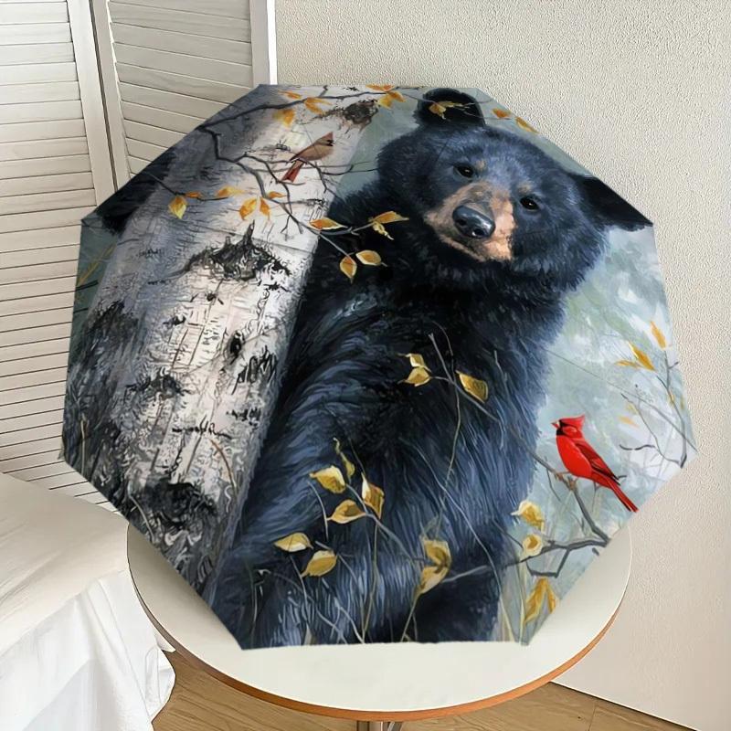 1pc Bear, Cardinals, Autumn Forest Umbrella with Plastic Handle,Suitable for All Seasons Home Travel Outdoor UmbrellaDD112
1pc Bear, Cardinals, Autumn Forest Umbrella with Plastic Handle,Suitable for All Seasons Home Travel Outdoor UmbrellaDD112