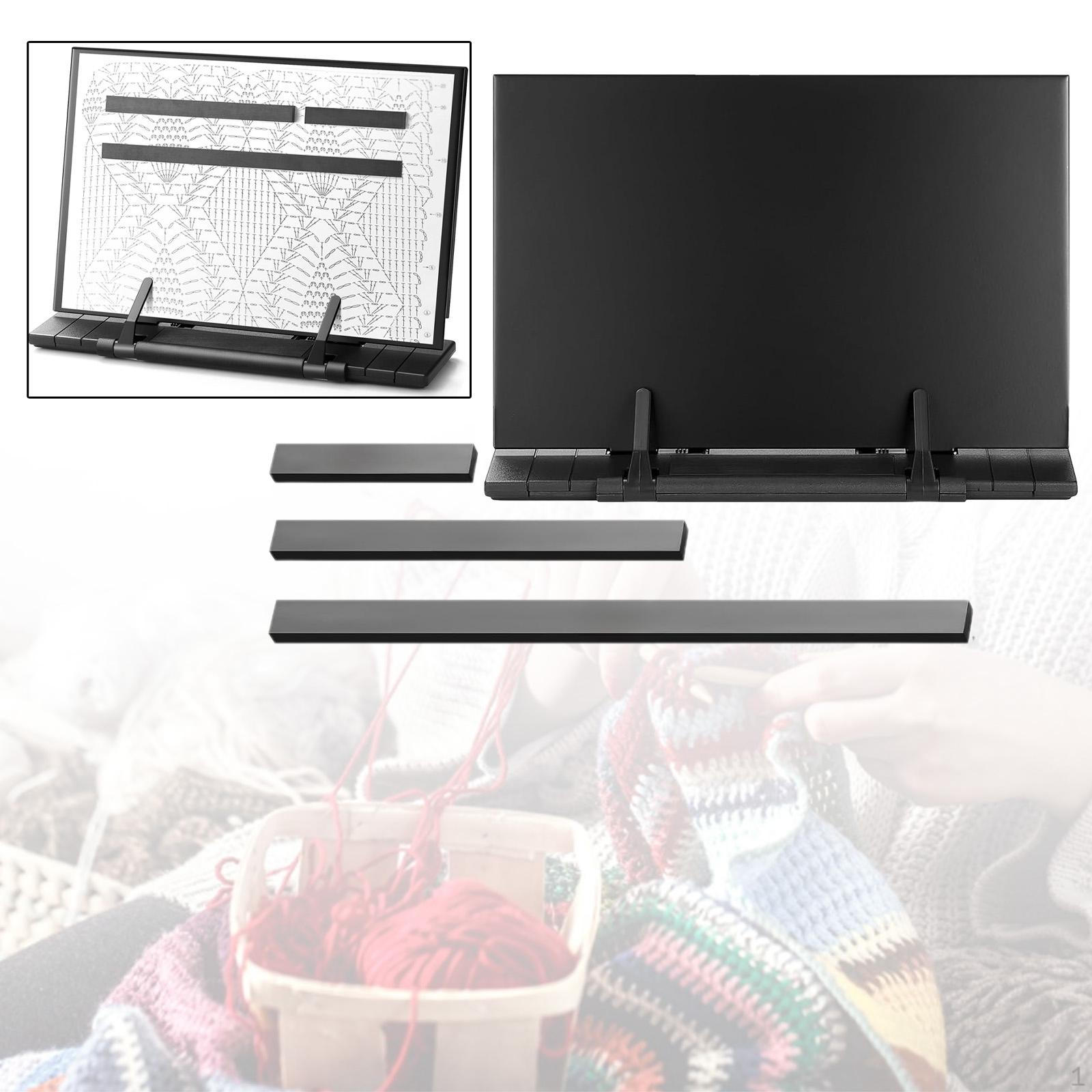 Knitting Pattern Holder with 4 Replacement ,Sturdy Accessories, Board,Cross Stitch Horizontal
Knitting Pattern Holder with 4 Replacement ,Sturdy Accessories, Board,Cross Stitch Horizontal