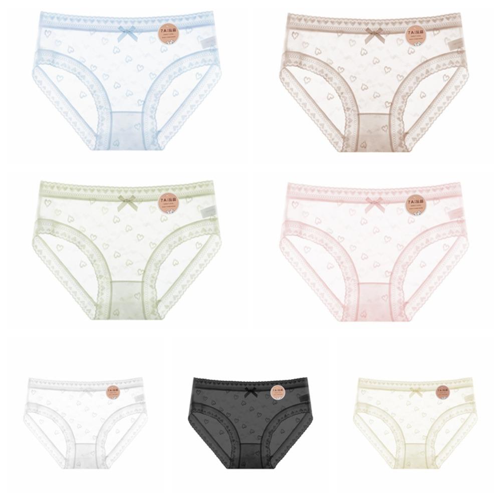5 шт. Трусики средней посадки с кружевом и бантиком, сетчатое прозрачное нижнее белье для женщин, бесшовные трусы, подарки M-5Pcs Random
5 шт. Трусики средней посадки с кружевом и бантиком, сетчатое прозрачное нижнее белье для женщин, бесшовные трусы, подарки M-5Pcs Random