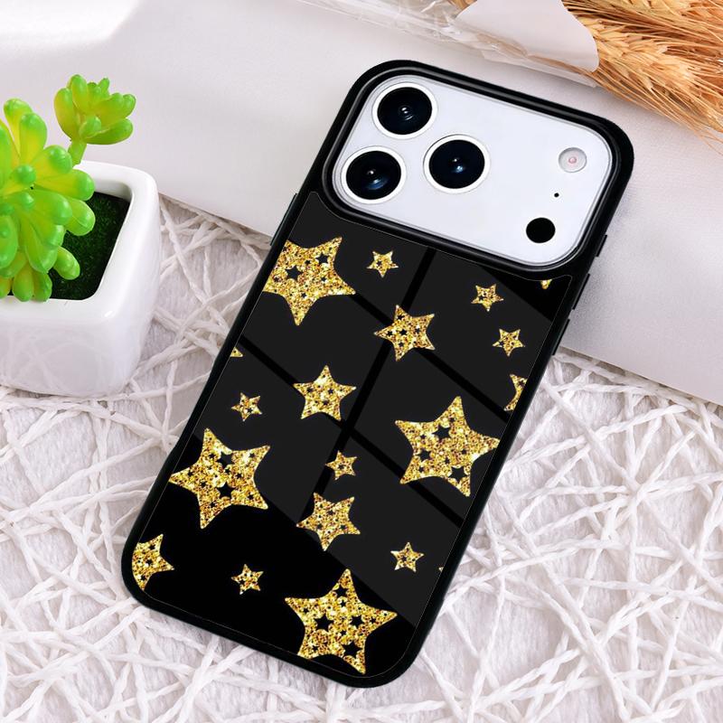 Stars Golden Sparkle Shockproof Phone Case for iPhone 17 Air 16e 15 11 12 14 13 Pro Max Cover Coque iPhone 14 Pro
Stars Golden Sparkle Shockproof Phone Case for iPhone 17 Air 16e 15 11 12 14 13 Pro Max Cover Coque iPhone 14 Pro