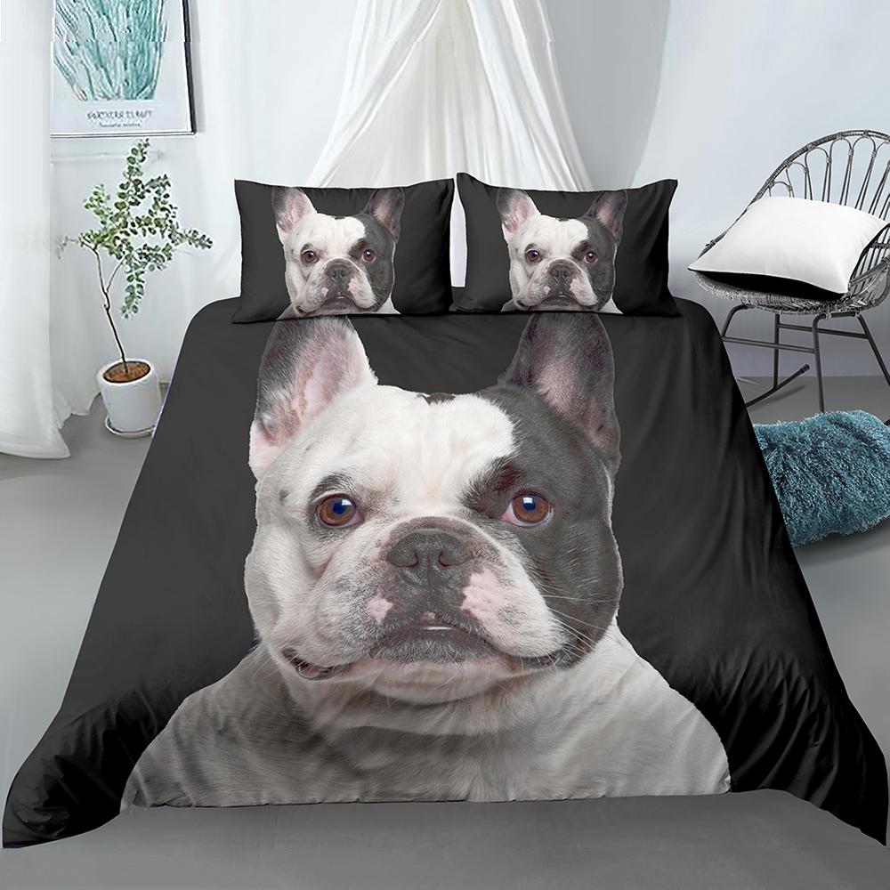3D Dog King Queen Full Twin Duvet Cover Funny Puppy Bedding Set Teens Adult Kawaii Pet Animal White 2/3pcs Quilt Cover (135x200cm)
3D Dog King Queen Full Twin Duvet Cover Funny Puppy Bedding Set Teens Adult Kawaii Pet Animal White 2/3pcs Quilt Cover (135x200cm)