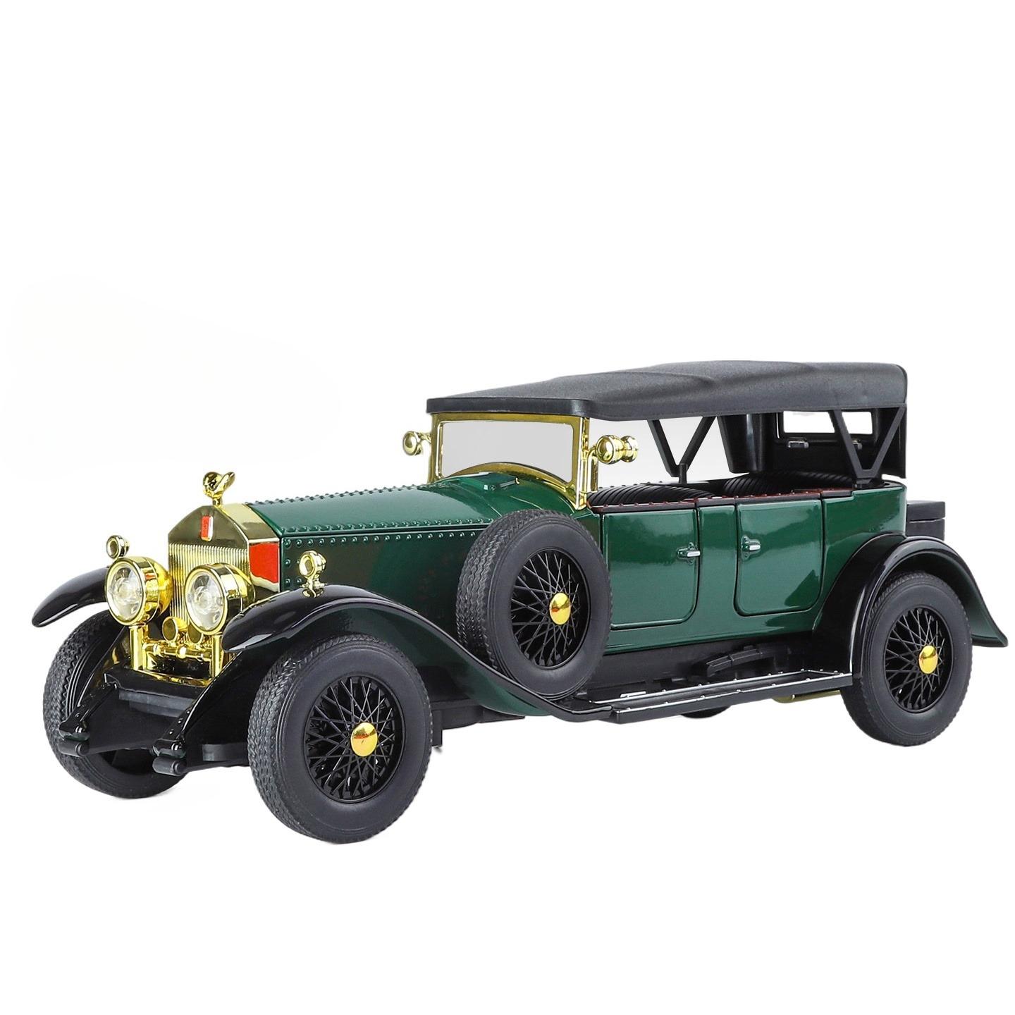 1/24 Rolls-Royce Phantom I Alloy Retro Luxy Car Model Diecast Metal Classic Old Vehicles Car Model Sound and Light Kids Toy Gift зелений
1/24 Rolls-Royce Phantom I Alloy Retro Luxy Car Model Diecast Metal Classic Old Vehicles Car Model Sound and Light Kids Toy Gift зелений