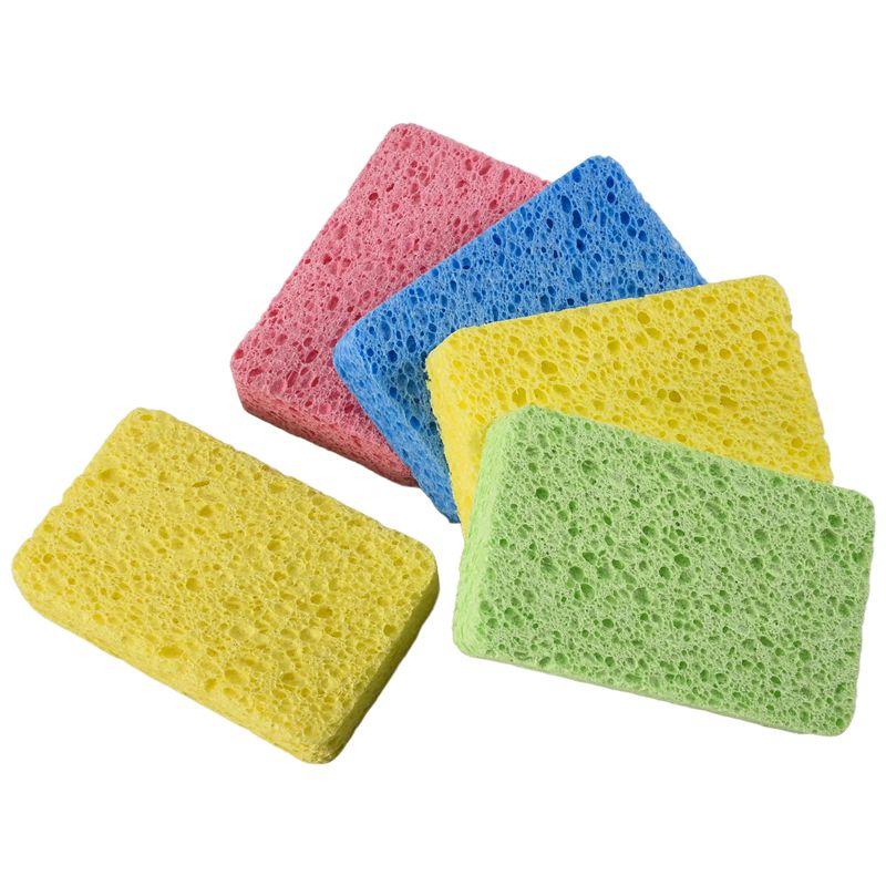 AEE4-Large Cellulose Sponges,Kitchen Sponges For Dish, Duty Scrub Sponges,Non-Scratch Dish Scrubber Sponge For Cookware 5 Pcs різнокольоровий
AEE4-Large Cellulose Sponges,Kitchen Sponges For Dish, Duty Scrub Sponges,Non-Scratch Dish Scrubber Sponge For Cookware 5 Pcs різнокольоровий