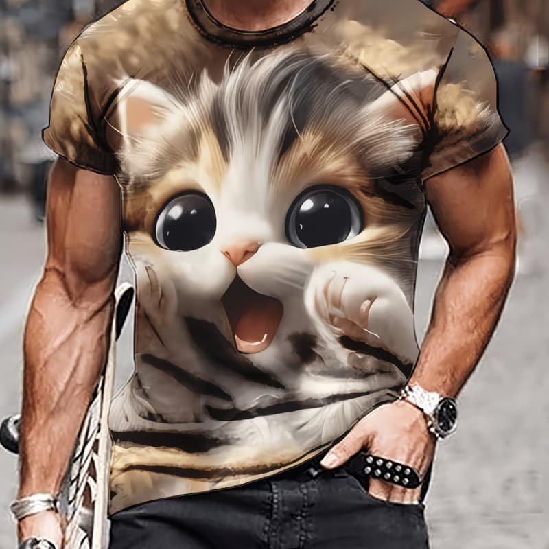 Round neck short-sleeved T-shirt top, comfortable and breathable fabric, casual and sports style XL
Round neck short-sleeved T-shirt top, comfortable and breathable fabric, casual and sports style XL