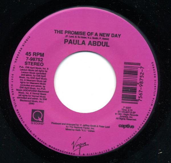 7-дюймовая пластинка PAULA ABDUL The Promise Of A New Day 798752 Virgin 1991 US Rap HipHopRB Б/у
7-дюймовая пластинка PAULA ABDUL The Promise Of A New Day 798752 Virgin 1991 US Rap HipHopRB Б/у