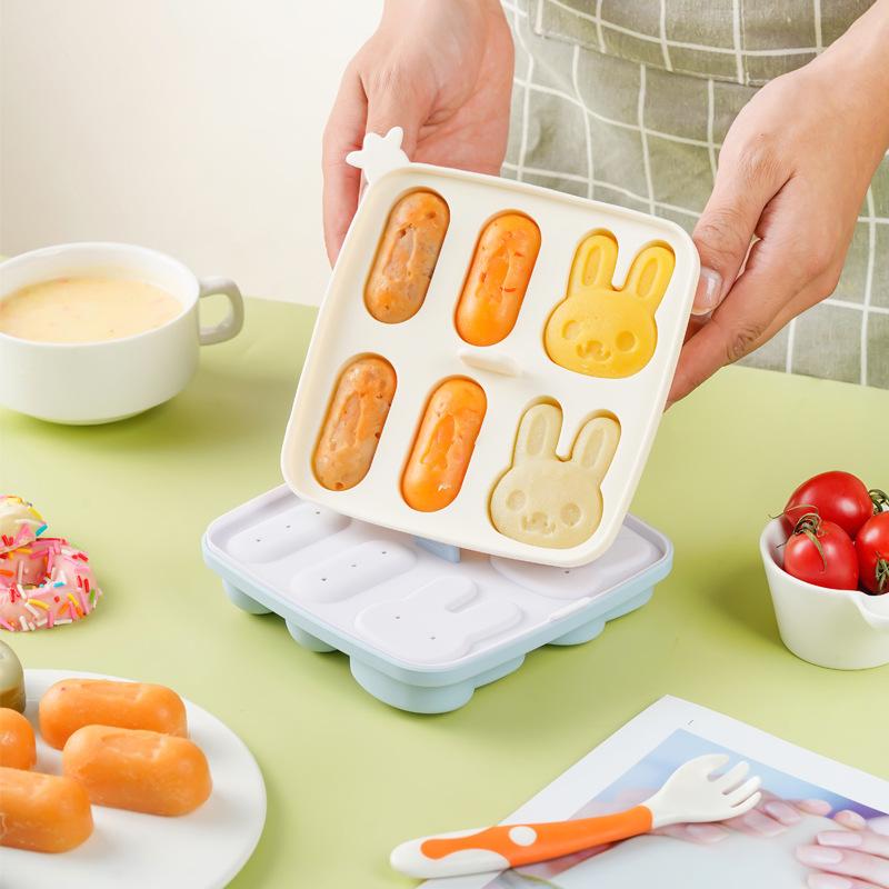 Baby Rice Cake Mold, Silicone, Steaming and Cooking, Complementary Food Tool, Children s Sausage Mold, Cartoon, Steamed Cake and Sausage Mold
Baby Rice Cake Mold, Silicone, Steaming and Cooking, Complementary Food Tool, Children s Sausage Mold, Cartoon, Steamed Cake and Sausage Mold