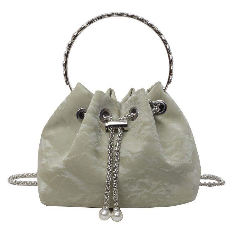 2024 New Korean Style Chain Crossbody Bag Street Fashion Mini Bucket Bag Small Bag зелений
2024 New Korean Style Chain Crossbody Bag Street Fashion Mini Bucket Bag Small Bag зелений