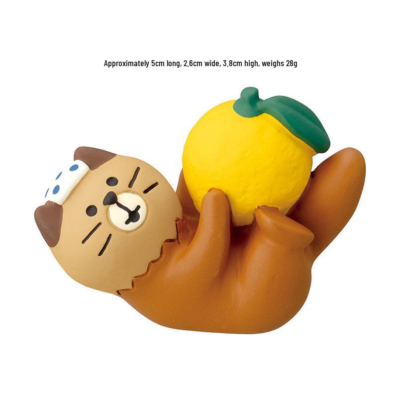 Lemon Yuzu Cat Ornament: Trendy Japanese ZAKKA Resin DIY Blind Box Decoration
Lemon Yuzu Cat Ornament: Trendy Japanese ZAKKA Resin DIY Blind Box Decoration
