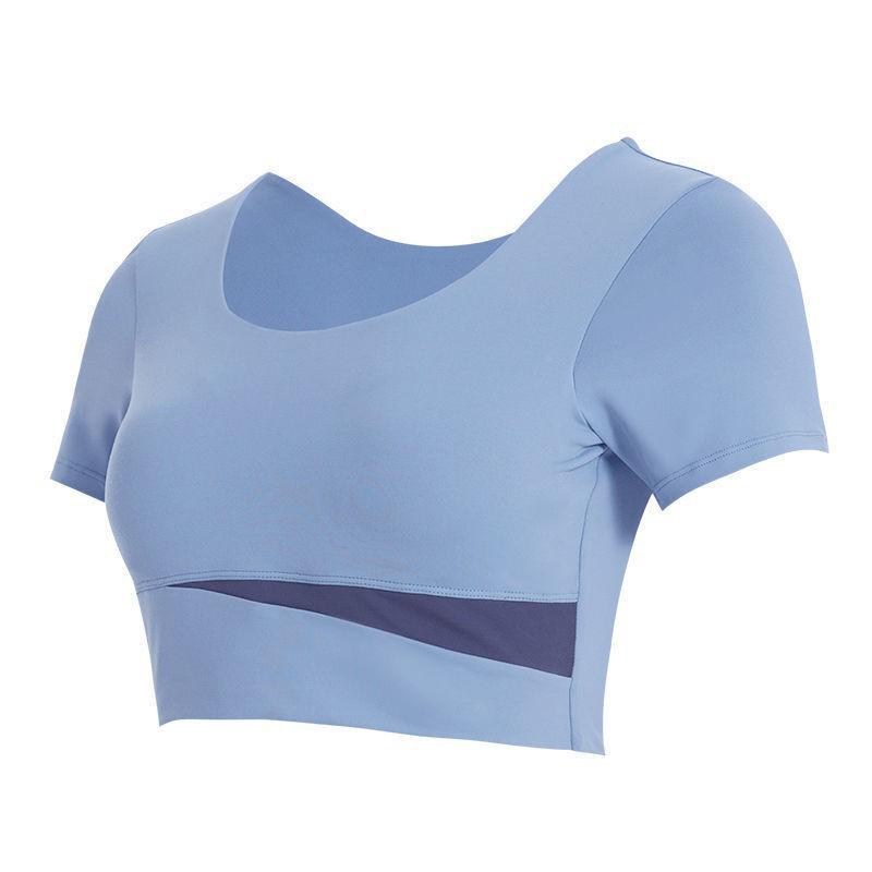 Женский спортивный топ для йоги с цветовыми блоками, быстросохнущий, и фитнес-комплект с подкладкой на груди XL (120-135 lbs)
Женский спортивный топ для йоги с цветовыми блоками, быстросохнущий, и фитнес-комплект с подкладкой на груди XL (120-135 lbs)