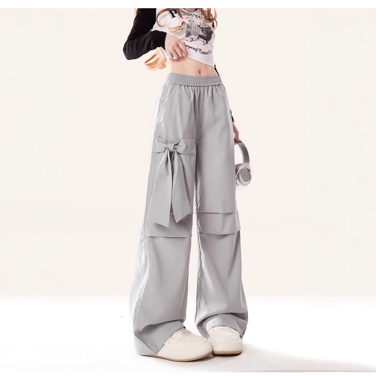 Women s 2024 Quick-Dry Gray Cargo Pants - Elastic High Waist, Loose Wide-Leg Design Extra Large
Women s 2024 Quick-Dry Gray Cargo Pants - Elastic High Waist, Loose Wide-Leg Design Extra Large