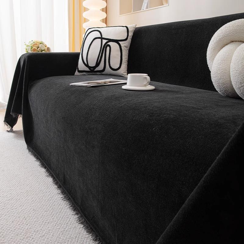 Chenier black sofa towel thickened four seasons universal high sense 2025 new sofa cover full cover cloth blanket 180*130cm
Chenier black sofa towel thickened four seasons universal high sense 2025 new sofa cover full cover cloth blanket 180*130cm