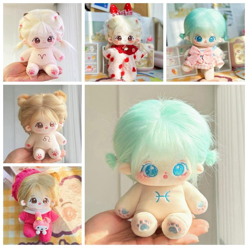 20cm New Plush Cotton Doll Idol Stuffed Super Star Figure Dolls Twelve Constellations Doll With Clothes Can Change Clothes Gift without skeleton
20cm New Plush Cotton Doll Idol Stuffed Super Star Figure Dolls Twelve Constellations Doll With Clothes Can Change Clothes Gift without skeleton