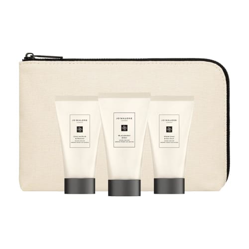 Jo Malone London Hand Cream Trio (30mL x 3 bottles with pouch)
Jo Malone London Hand Cream Trio (30mL x 3 bottles with pouch)