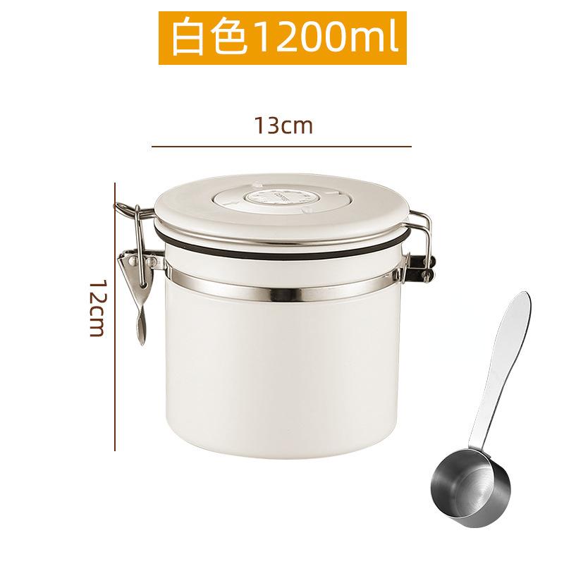 304 Thick Stainless Steel Sealed Tank One-way Exhaust Valve Storage Tank with Spoon Coffee Bean Moisture-proof белый
304 Thick Stainless Steel Sealed Tank One-way Exhaust Valve Storage Tank with Spoon Coffee Bean Moisture-proof белый