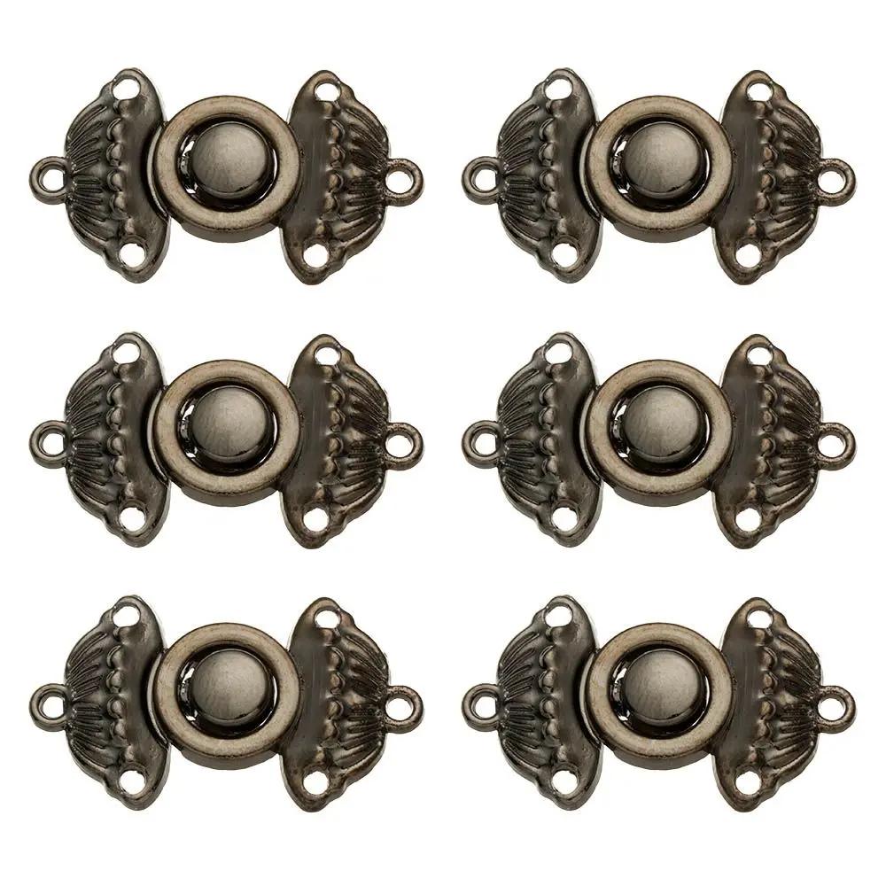 6Pcs DIY Decor Scarf Clasp Cardigan Cape Cloak Clasp Cheongsam Buckle Connection Buckle Metal Buttons DIY Decor
6Pcs DIY Decor Scarf Clasp Cardigan Cape Cloak Clasp Cheongsam Buckle Connection Buckle Metal Buttons DIY Decor