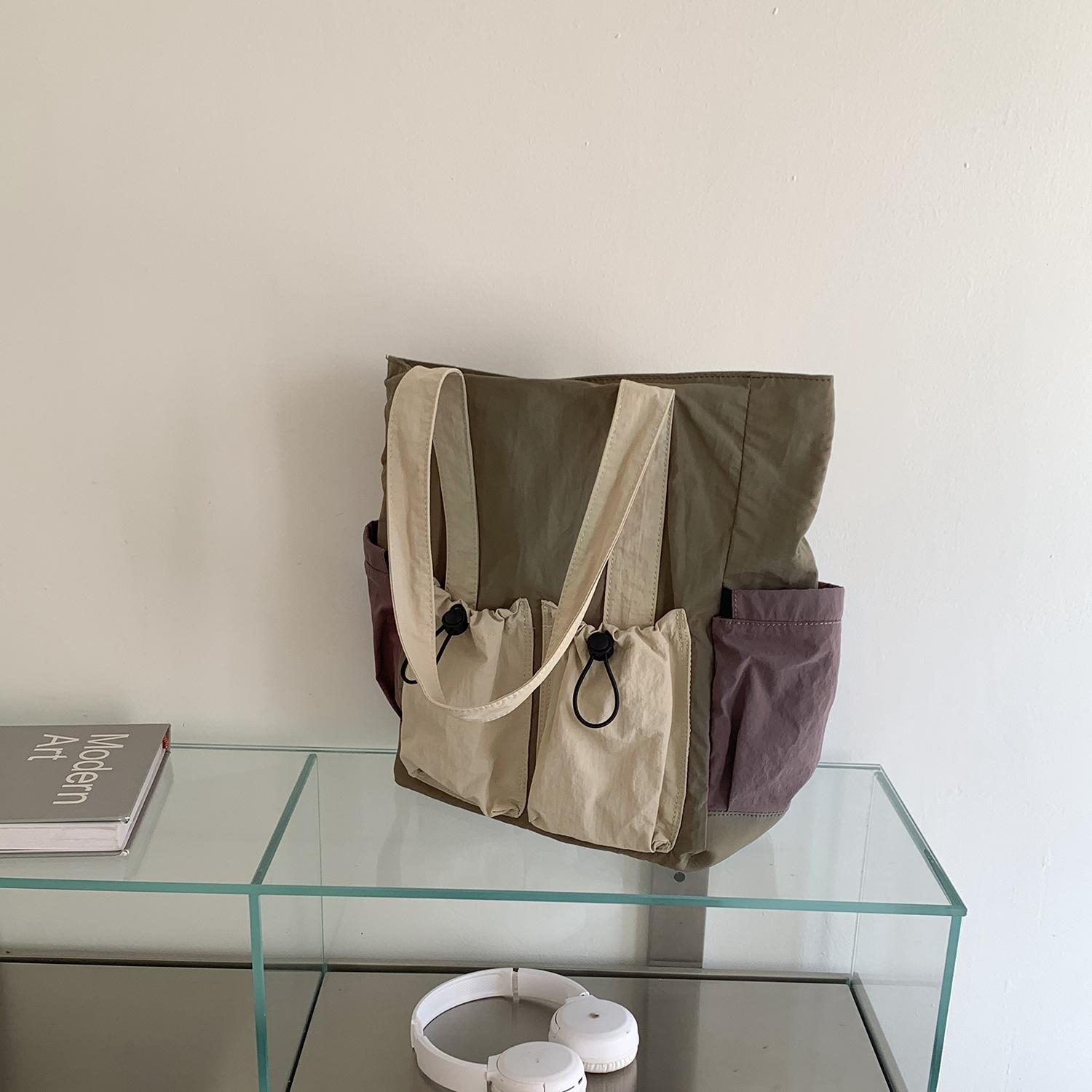 New Casual Shoulder Bag Large Capacity Women Travel Fashiable Commuter Bag Japanese Simple Casual Nyl Crossbody Bags зелений
New Casual Shoulder Bag Large Capacity Women Travel Fashiable Commuter Bag Japanese Simple Casual Nyl Crossbody Bags зелений