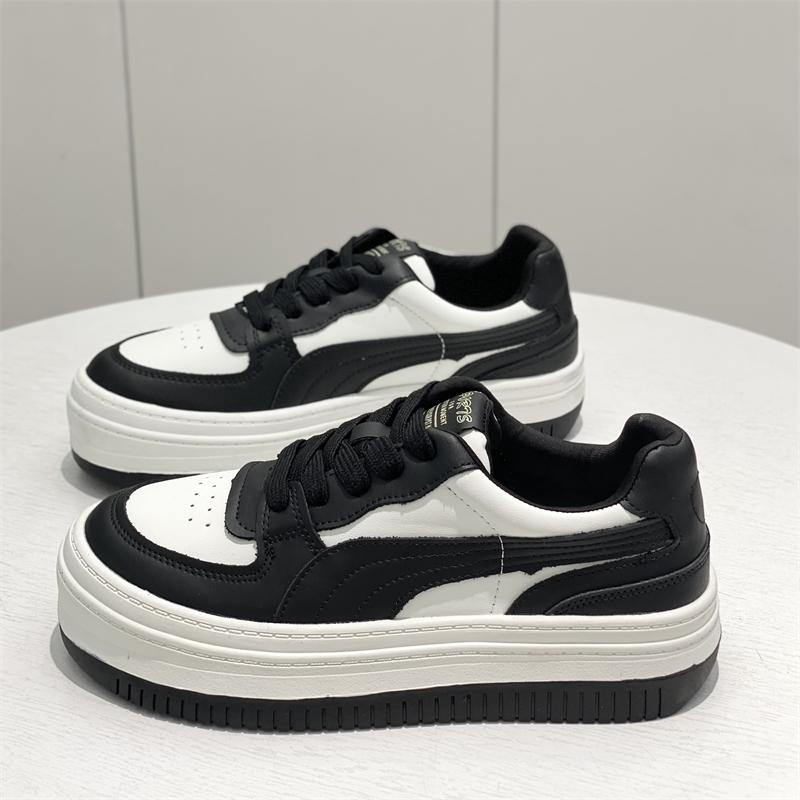 Взрывная кожа Толстая подошва Цветовая гамма Кеды Женские Осень Новые Повседневные Спортивные Студенческие Маленькие Белые Туфли Женский Тренд 37 чёрный
Взрывная кожа Толстая подошва Цветовая гамма Кеды Женские Осень Новые Повседневные Спортивные Студенческие Маленькие Белые Туфли Женский Тренд 37 чёрный