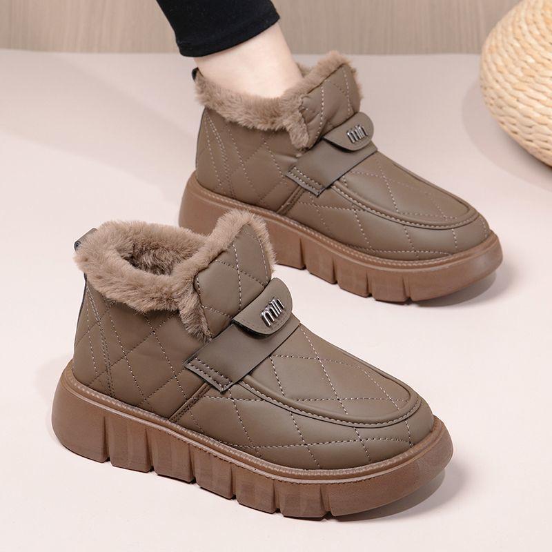 Женские зимние теплые флисовые ботинки для снега с увеличением роста - Толстые, легкие, пушистые хлопковые ботинки для мам 41 кофейный
Женские зимние теплые флисовые ботинки для снега с увеличением роста - Толстые, легкие, пушистые хлопковые ботинки для мам 41 кофейный