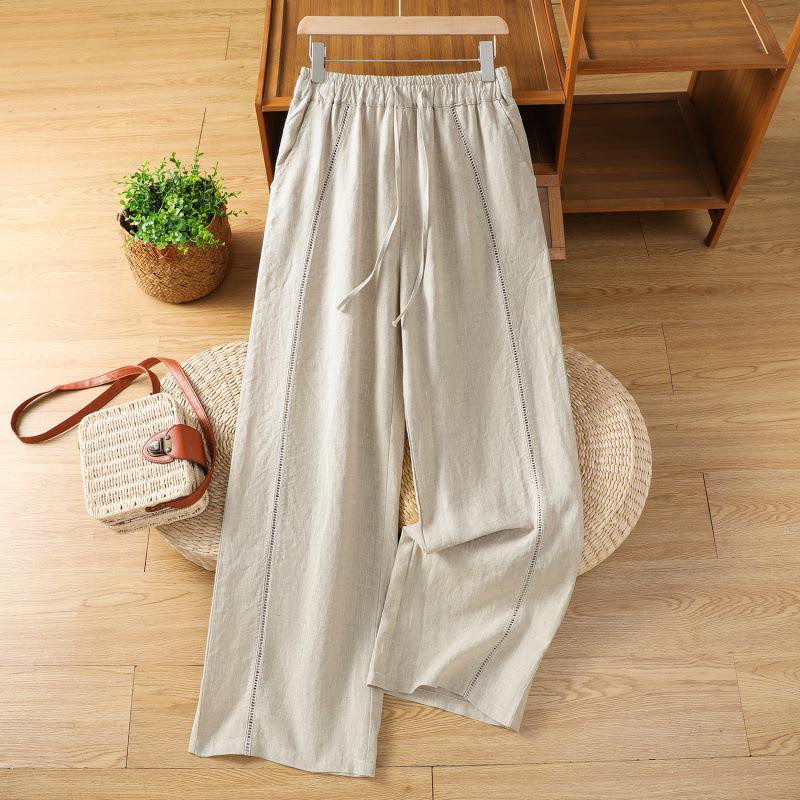 2026 Summer Retro Ethnic Wide-Leg Pants – Women s Artistic, Casual, Slimming, with Elastic Waist & Drawstring. 2XL
2026 Summer Retro Ethnic Wide-Leg Pants – Women s Artistic, Casual, Slimming, with Elastic Waist & Drawstring. 2XL