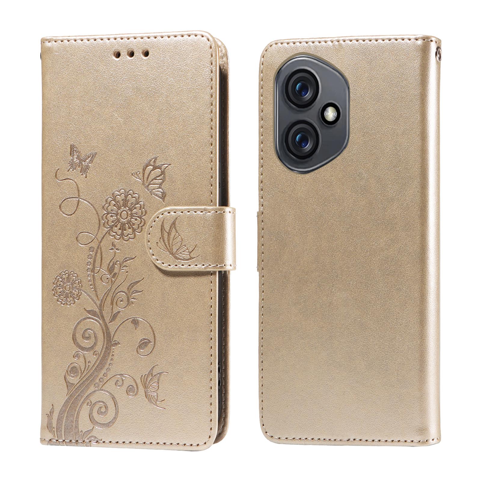 For Honor 400 Leather Case Butterfly Floral Imprint Wallet Stand Cover Golden
For Honor 400 Leather Case Butterfly Floral Imprint Wallet Stand Cover Golden