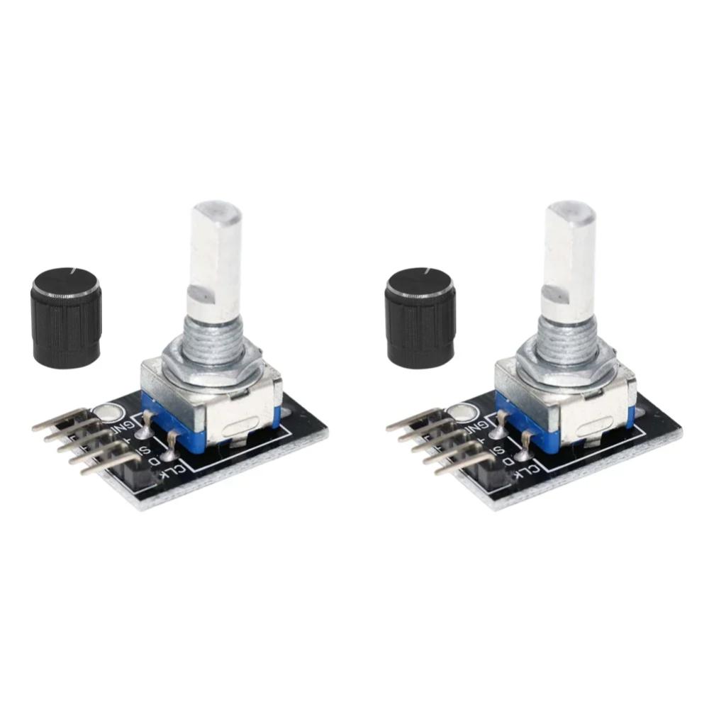 2-8 шт. KY-040 Модуль поворотного енкодера 360 градусів з ковпачком ручки 5 В Датчик-перемикач цегли Модуль плати розробки для Arduino
2-8 шт. KY-040 Модуль поворотного енкодера 360 градусів з ковпачком ручки 5 В Датчик-перемикач цегли Модуль плати розробки для Arduino